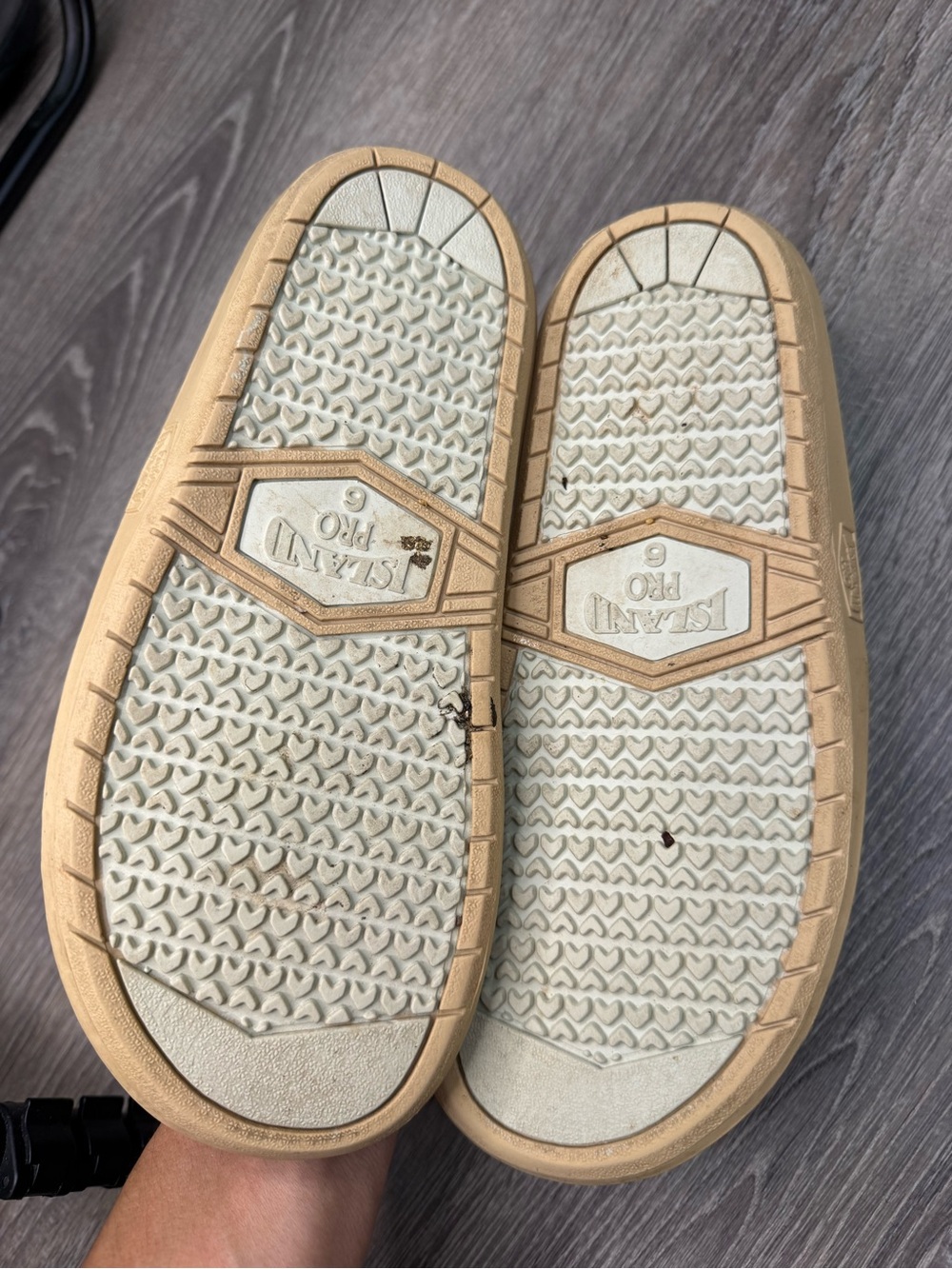 Island Slipper Classic Leather Flip Flop Sandals M6/W7 - Picture 5 of 9